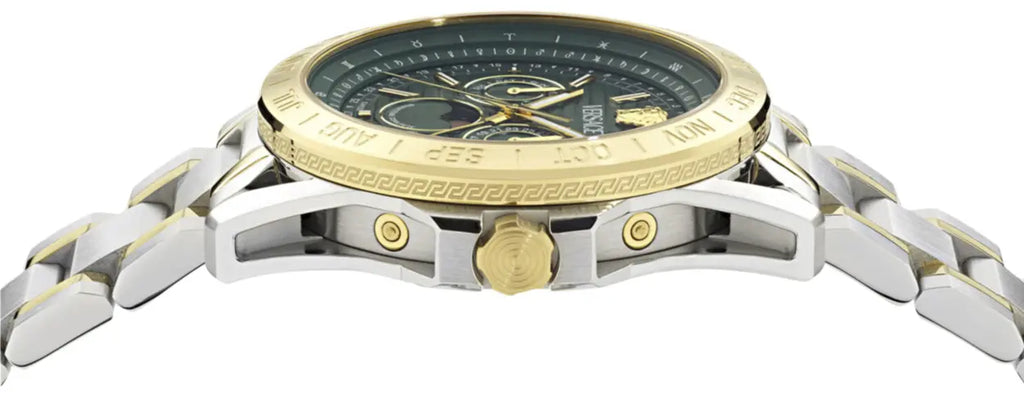 Versace Multicolour Mens Multi Dial Watch Galaxy Moonphase VE0K00325