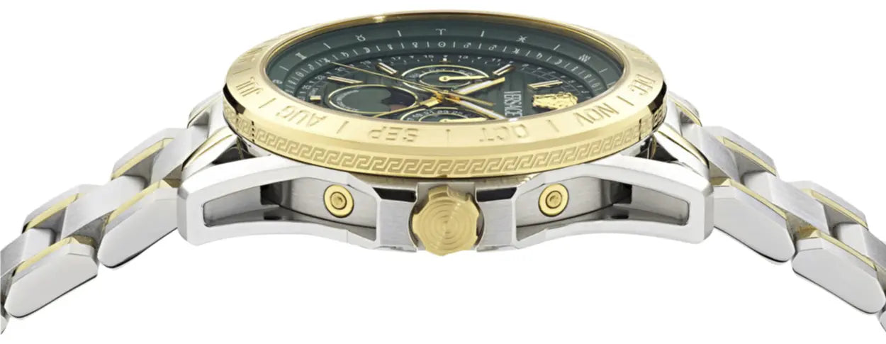 Versace Multicolour Mens Multi Dial Watch Galaxy Moonphase VE0K00325
