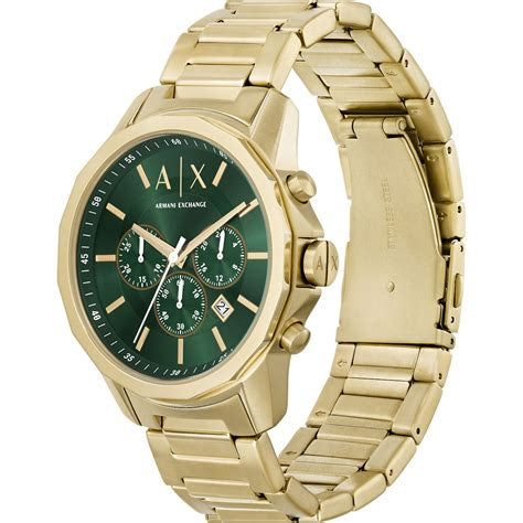 Armani Exchange Chronograph Green Dial Men’s Watch | AX1746