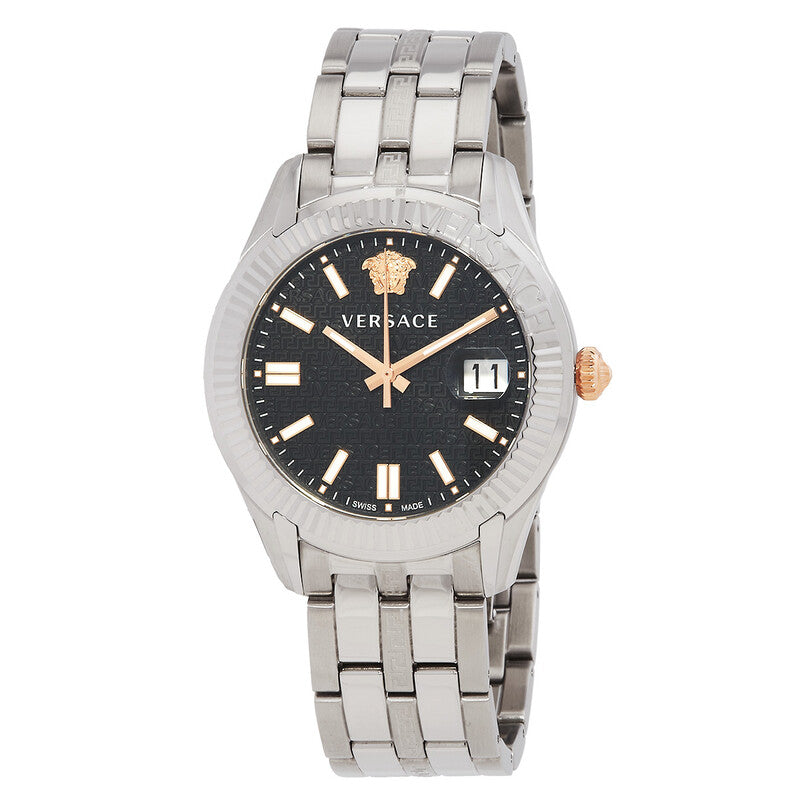 VERSACE
Greca Time Quartz Black Dial Men's Watch VE3K00322