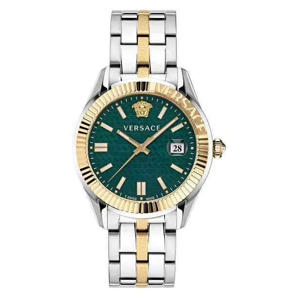 Versace Men's Greca Time Two Tone Bracelet Watch, 41mm VE3K00422