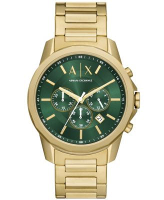 Armani Exchange Chronograph Green Dial Men’s Watch | AX1746
